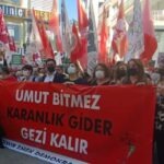 Emek ve Demokrasi güçleri, Gazi/Haziran direnişinin 8’inci yıldönümü dolayısı ile İzmir’de eylem yaptı