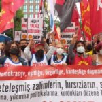DİSK, KESK, TMMOB ve TTB’den Kadıköy’de eylem: “Halka değil katillere barikat”