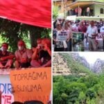 Antalya’da bir araya gelen Köylüler Alara Çayı üzerindeki HES projesine karşı direneceklerini belirtti