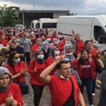 ETF Tekstil işçilerinden uyarı eylemi: “Sözleşme hakkımız engellenemez”