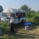 Tarım işçilerini taşıyan minibüs kaza yaptı: 2 işçi yaşamını yitirdi, 9 işçi yaralandı
