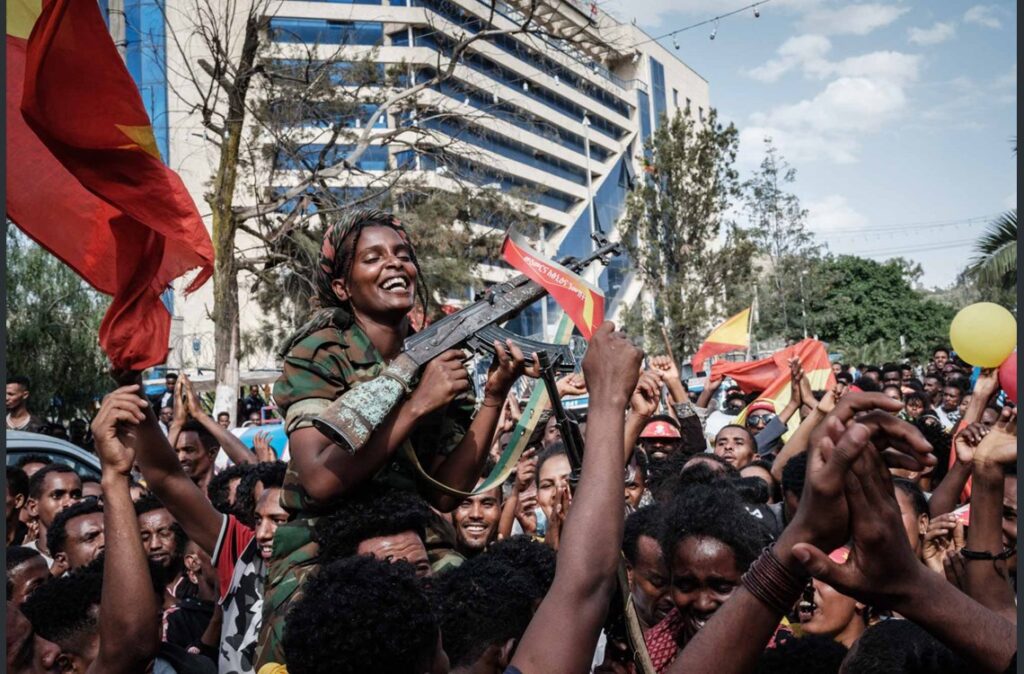 Etiyopya’nın başkenti  Tigray Halk Kurtuluş Cephesi güçlerinin eline geçti