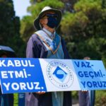 Boğaziçi akademisyenleri, 158’inci kez kayyım rektör atamasına karşı rektörlüğe sırt döndü