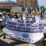 KESK’in Ankara yürüyüşü Batman’dan başladı