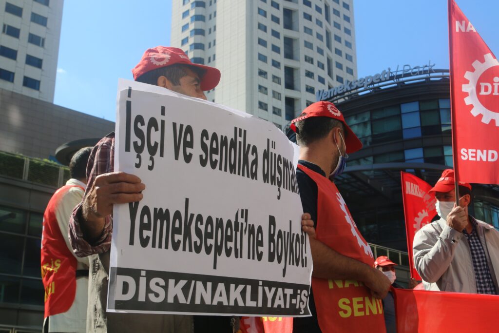 Sendika ve meslek odalarından Yemeksepeti’ne boykot kararı