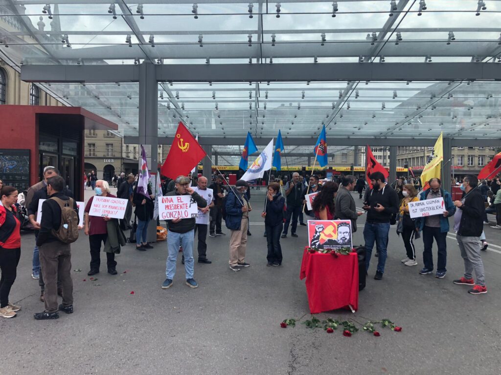 Başkan Gonzalo için Avrupa’da anma ve protesto eylemleri