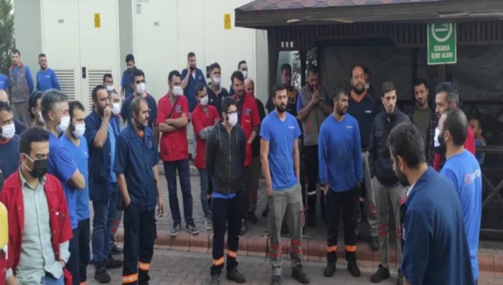Konya’da sendikalı oldukları için işten çıkarılan 140 işçi direnişe geçti