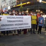 Sarıgazi Halk Festivali’nin yasaklanması protesto edildi: ‘Yasaklarınızı tanımıyoruz’