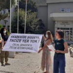 İTÜ’de Celal Şengör protestosu