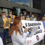 Hekimler özlük ve ekonomik hakları için İstanbul’dan Ankara’ya yürüyecek