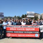 Direnişe başlayan işçiler: Ağalık ve kölelik düzenine isyan ediyoruz