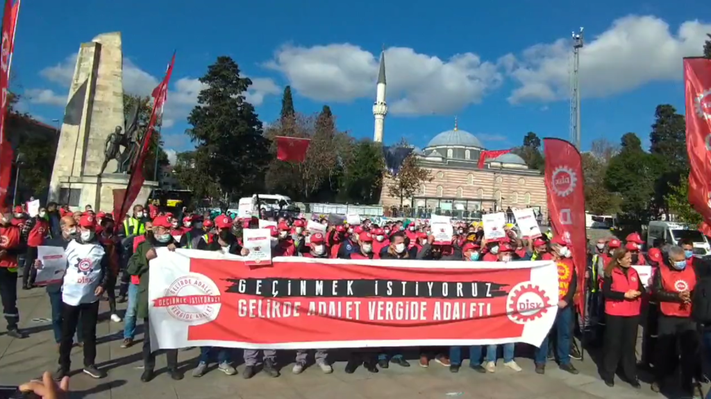 DİSK: Gelirde ve vergide adalet sağlanmalı