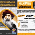 84 yıl önce idam edilen Seyit Rıza ve arkadaşları anılacak