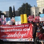 “Gençlik, YÖK’ü de egemenleri de üniversiteden kapı dışarı edene kadar mücadelesine devam edecek”