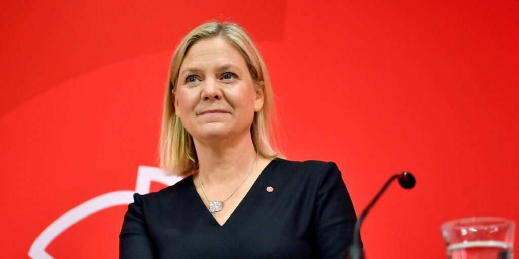 İsveç tarihinin ilk kadın başbakanı Magdalena Andersson oldu
