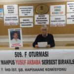 Hapishanede ölümle tehdit edilen hasta tutsak Yusuf Akbaba’nın durumuna dikkat çekildi
