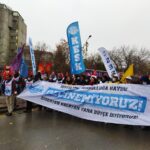 KESK’in “Geçinemiyoruz” mitingi için İstanbul ve Ankara’da toplanmalar başladı