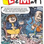 Karikatür dergisi LeMan, bu haftaki kapağına Muharrrem Sarıkaya ve Fatma Şahin’i taşıdı