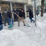 Dersim’de yoğun kar yağışı devam ediyor!