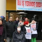 HDP milletvekilleri grevdeki BBC emekçilerini ziyaret etti