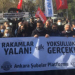 KESK’ten TÜİK önünde açıklama: Rakamlar yalan, yoksulluk gerçek