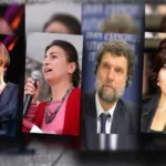 Aralarında Sanatçı, Yazar, Siyasetçi, Avukat ve Bilim İnsanlarının bulunduğu 1032 aydından Aysel Tuğluk, Osman Kavala, Sezen Aksu, Sedef Kabaş açıklaması: Bardağı taşıran son damlalar