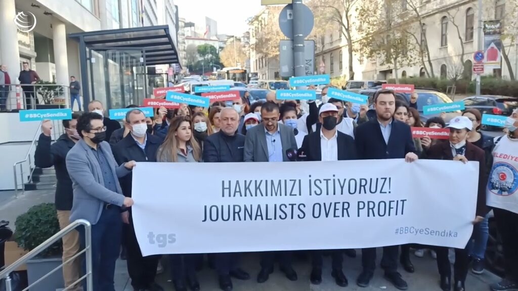 BBC İstanbul Bürosu çalışanları greve gidiyor