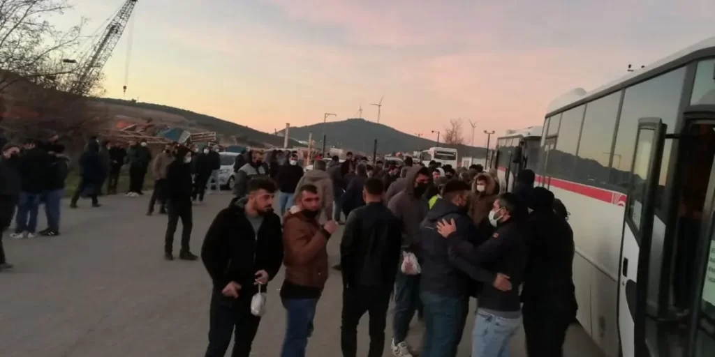 Aliağa gemi söküm işçileri işbaşı yapmadı