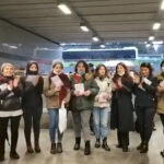 8 Mart Kadın Platformu “Değiştirecek gücümüz var” diyerek Şişli’de bildiri dağıtımı gerçekleştirdi