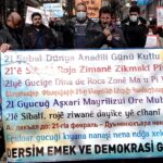 Dersim Emek ve Demokrasi Güçleri, “Dünya Anadil Günü” vesilesiyle basın açıklaması gerçekleştirdi