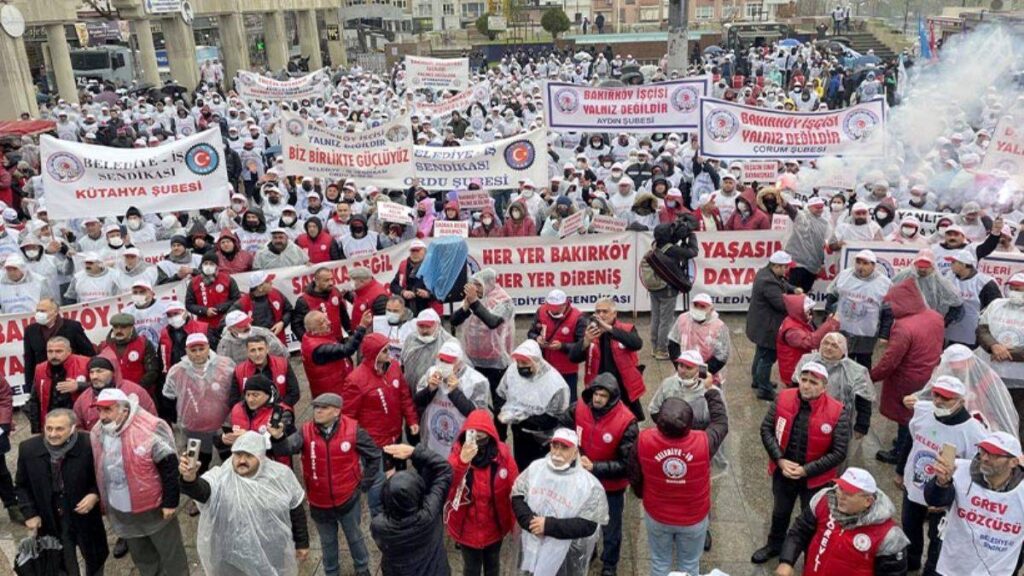Bakırköy Belediyesi greve çıkan 10 işçiyi işten attı