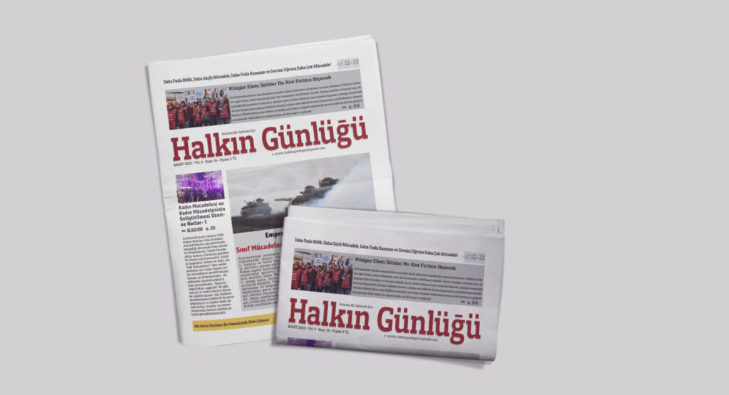 Halkın Günlüğü gazetesinin yeni sayısı çıktı!