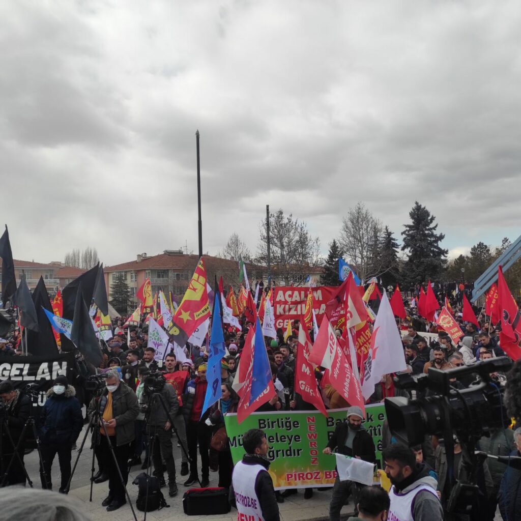 Ankara’da Newroz Anıtpark’ta kutlandı