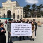 Hacettepe’deki Newroz kutlamalarına yönelik ırkçı saldırı Beyazıt’ta protesto edildi