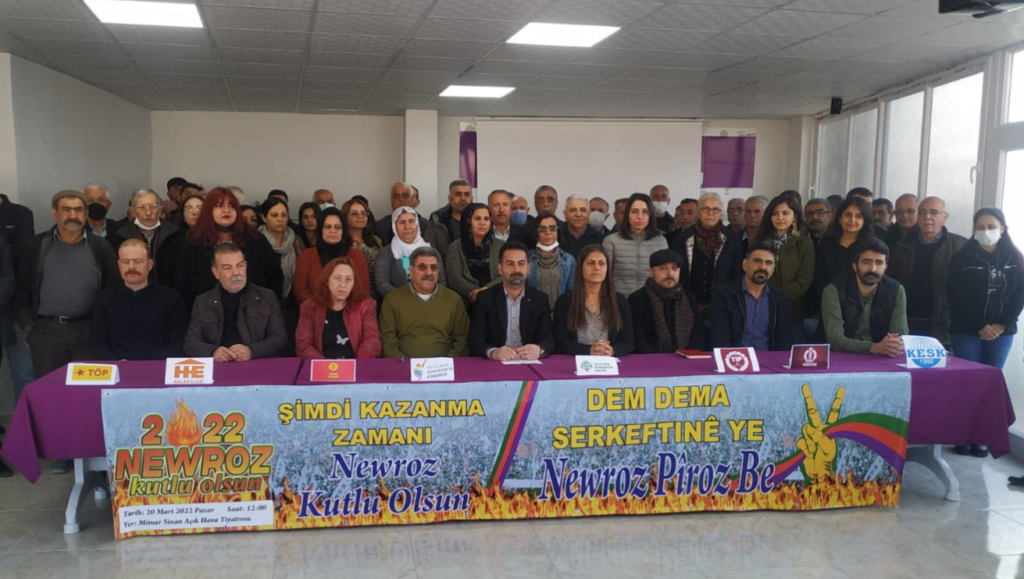 Adana’da Newroz’a çağrı yapıldı: Newroz’da mücadeleyi yükseltmeye çağırıyoruz!