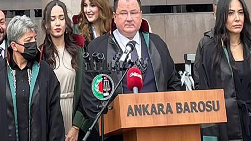 Ankara Barosu Başkanı istifa etti