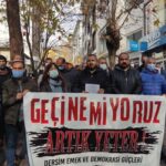 Dersim’de “geçinemiyoruz” eylemine katılanlara dava açıldı