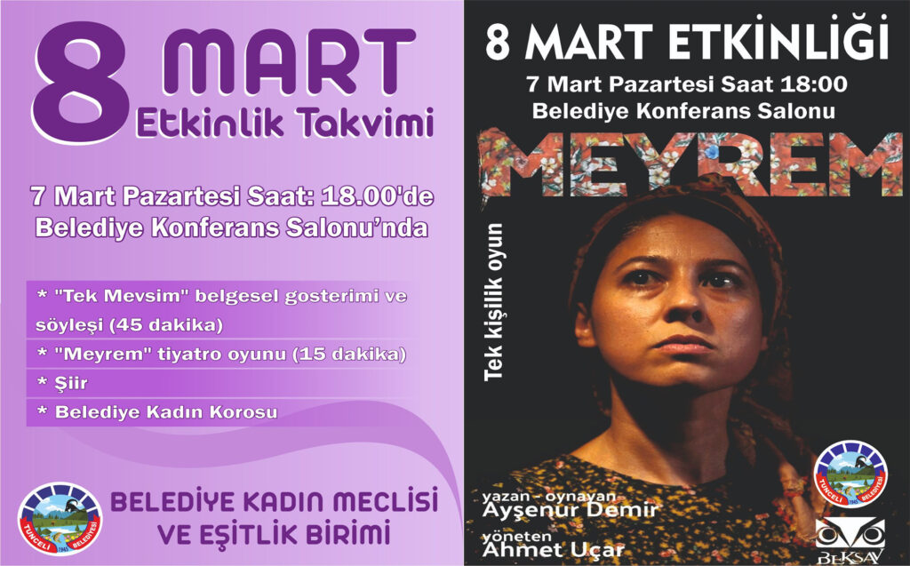 Dersim Belediyesi Kadın Meclisi’nden 7 Mart’ta yapılacak etkinliğe çağrı