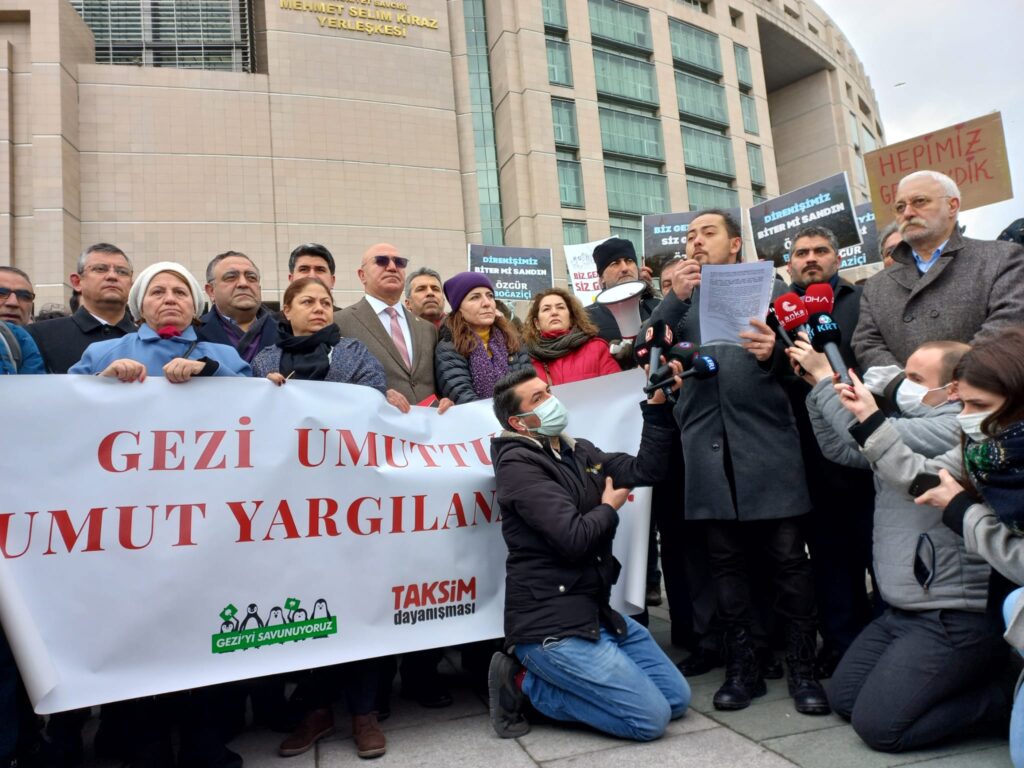Gezi Davası’nda karar duruşması öncesi açıklama