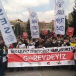 Ankara’da sağlık emekçilerinden G(ö)rev: Buradaydık, buradayız ve burada kalacağız