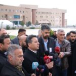 Urfa Valiliği önünde akaryakıt zamları protesto edildi