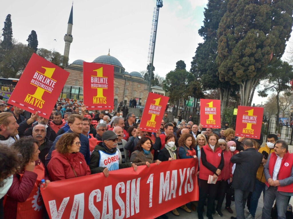 DİSK, KESK, TMMOB ve TTB: 1 Mayıs’ta Maltepe’deyiz