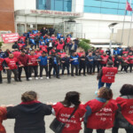Çiğli Belediyesi işçileri grevde