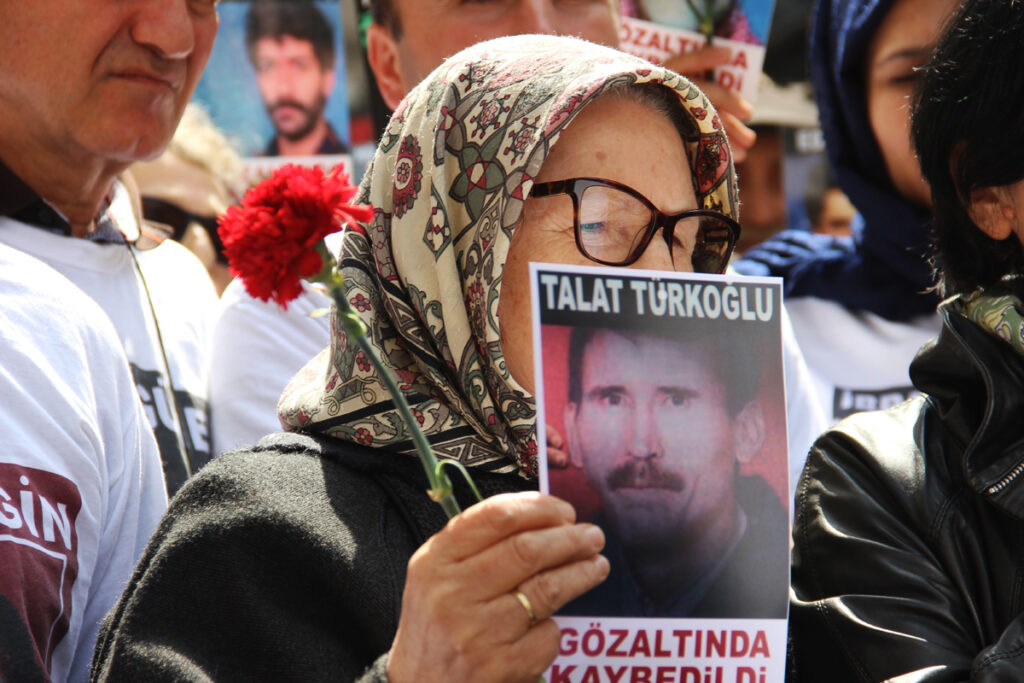 Cumartesi Anneleri gözaltında kaybedilen Talat Türkoğlu’nun akıbetini sordu