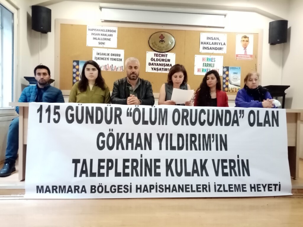 ‘115 gündür ölüm orucunda olan Gökhan Yıldırım’ın taleplerine kulak verin’