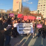 Yunus Emre KYK Kız Öğrenci Yurdu’ndaki taciz protesto edildi