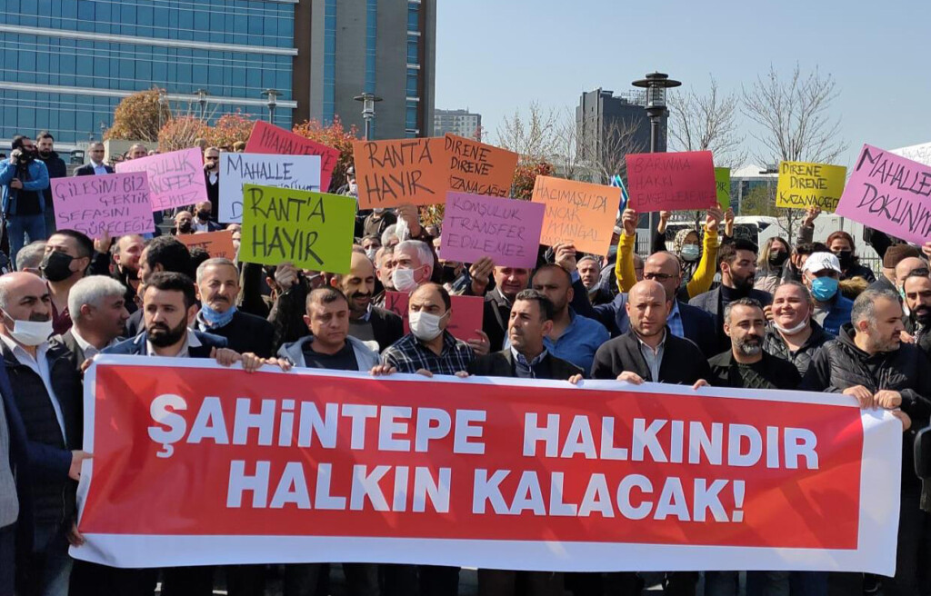 Şahintepe halkı imar planına karşı dava açtı: Şahintepe halkındır halkın kalacak