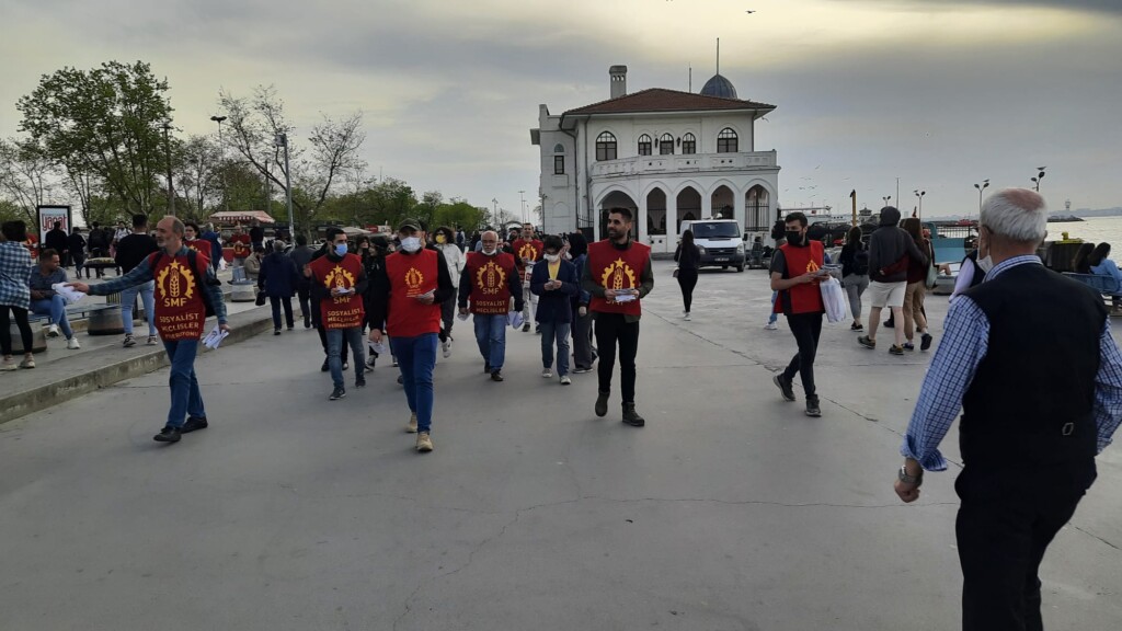 SMF, Kadıköy’de halkı 1 Mayıs’a alanlara çağırdı