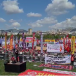 Binler Maltepe Meydanı’ndan haykırdı: “Ancak bu böyle gitmez sömürü devam etmez!”