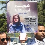 Gazeteci Şirin Abu Akile’nin katledilmesi İsrail Konsolosluğu’nda protesto edildi